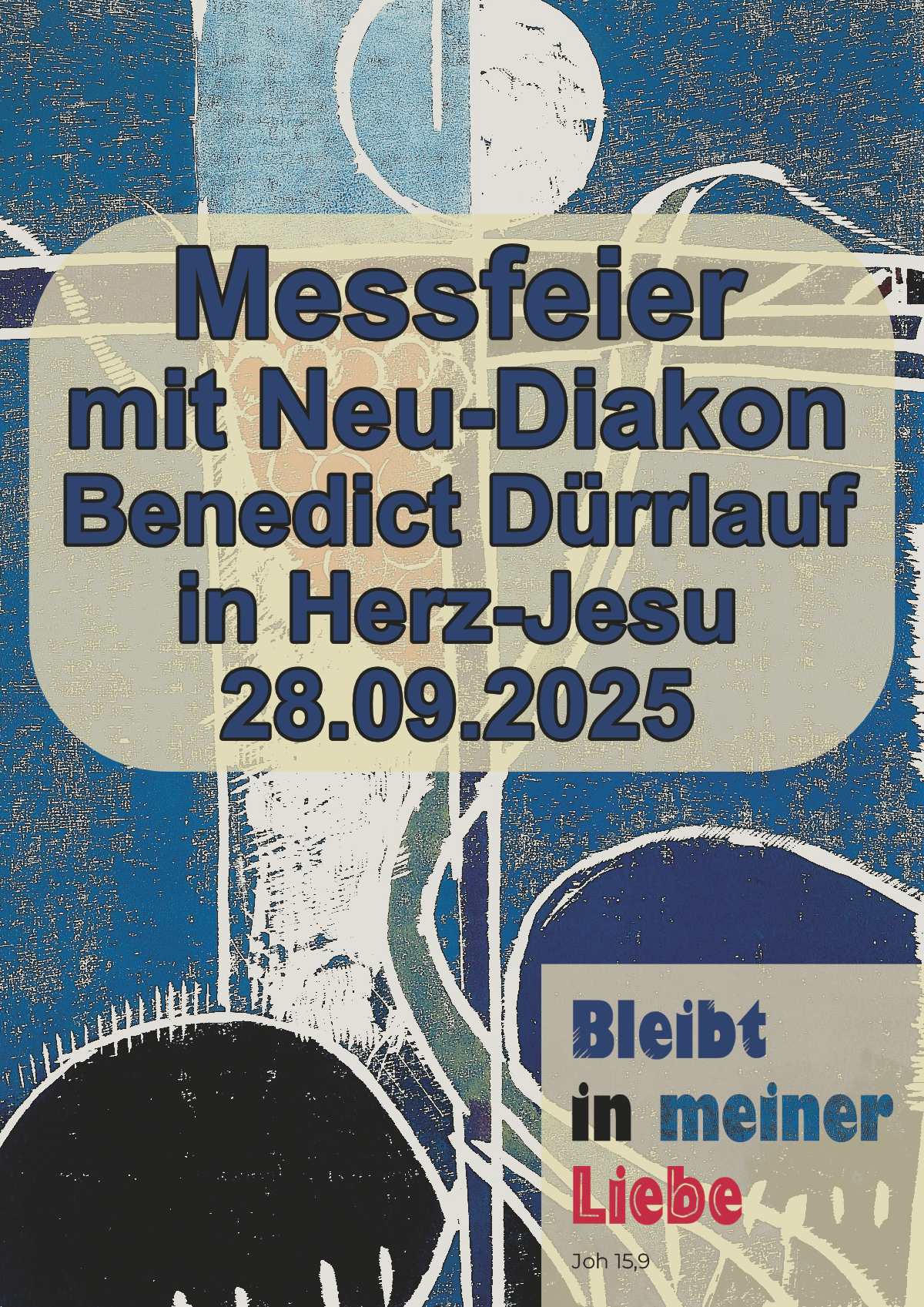 Gottesdienst mit Neu-Diakon Benedict Dürrlauf