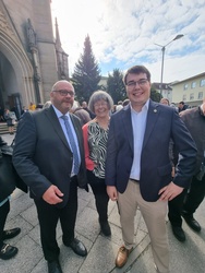 Gottesdienst mit Neu-Diakon Benedict Dürrlauf (1900)