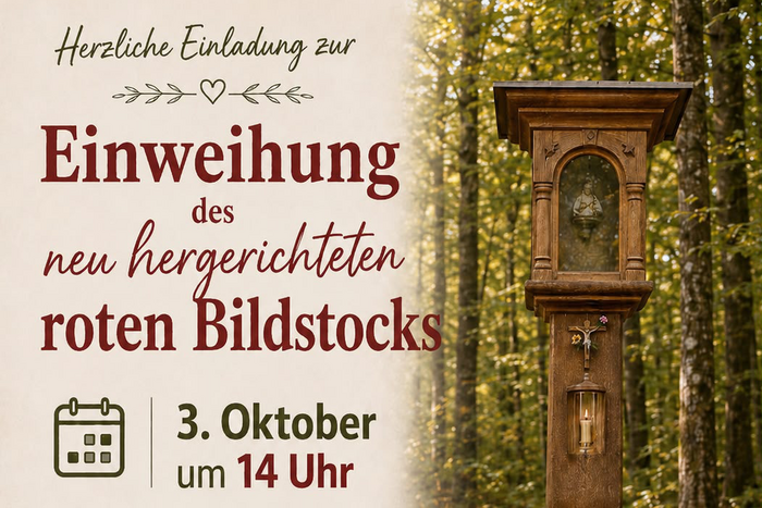 Einweihung Bildstock